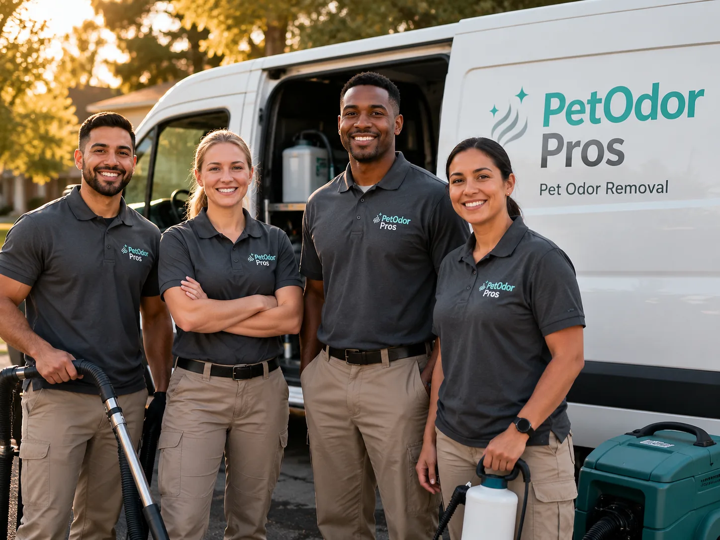 Pet Odor Removal team serving Crown, PA